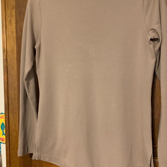 Isaac Mizrahi Live Essentials Pima Cotton Crewneck Tunic, XXS - Picture 6 of 13